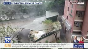 Mangkhut, le typhon qui sème le chaos sur son passage en Asie