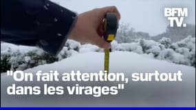 LE GRAND ANGLE - Neige et verglas: la tempête Caetano traverse la France  