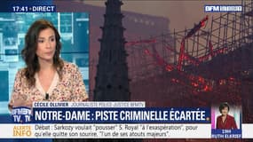 Incendie de Notre-Dame: la piste criminelle écartée