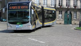Ce lundi matin, peu de bus circulent dans l'agglomération nantaise, à la suite de l'agression d'un conducteur de tram durant le week-end. (Photo d'illustration) 