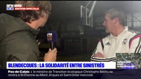 Inondations dans le Pas-de-Calais: la solidarité entre sinistrés à Blendecques