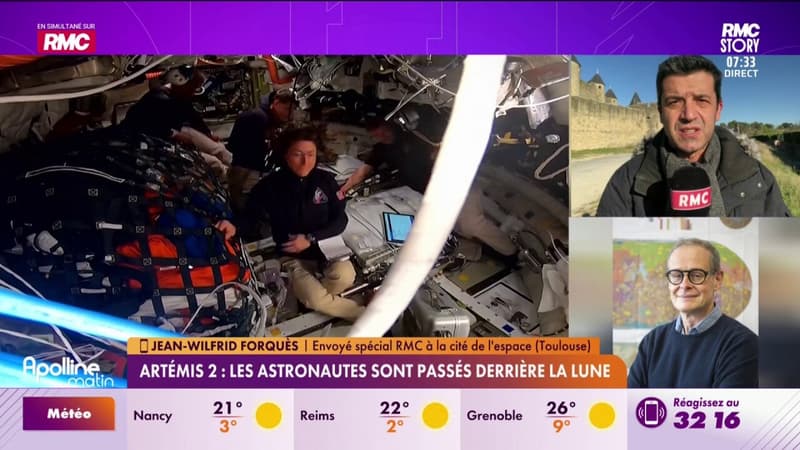 Artémis 2 : les astronautes sont passés derrière la lune