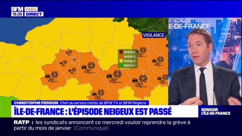 Ile-de-France: l'épisode neigeux est passé