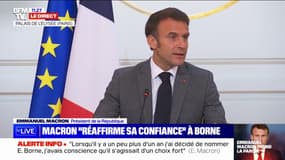 Emmanuel Macron: "Le cap est clair et simple, c'est celui de l'indépendance du pays"