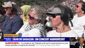 Francofolies 2024: le concert de Zaho de Sagazan audiodécrit en direct pour les malvoyants 