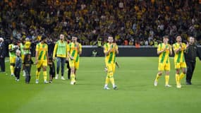 Les joueurs de Nantes, le 17 mai 2025