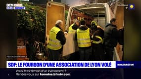 Lyon: le fourgon d'une association pour les sans-abris volé