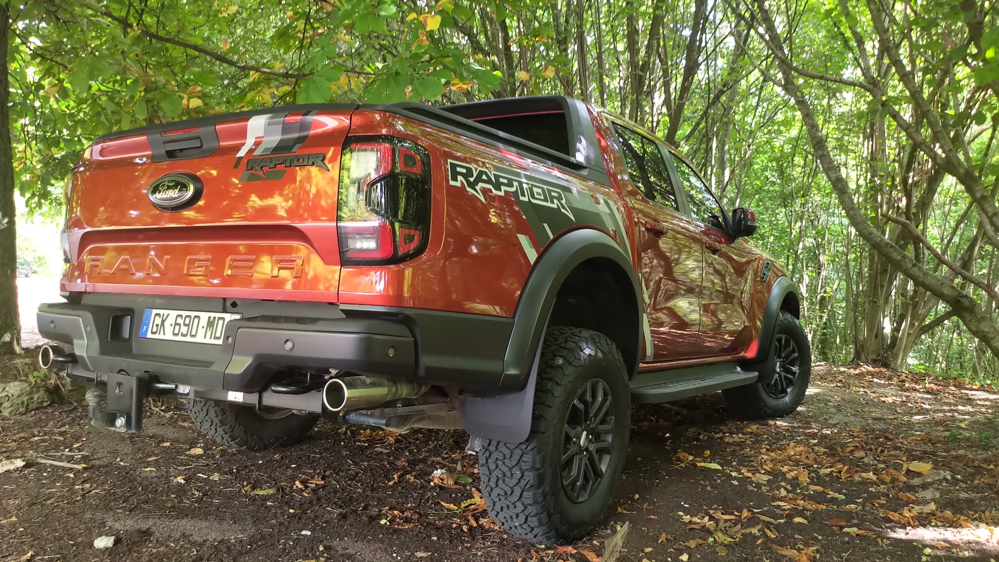 Ce Ford Ranger Raptor est vendu plus de 68.000 euros.