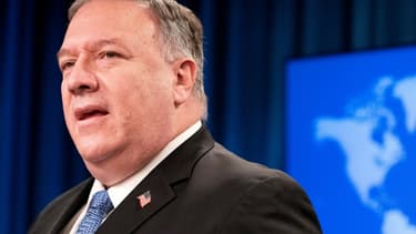 Le secrétaire d'Etat américain Mike Pompeo, le 10 novembre 2020 à Washington (Photo d'illustration)