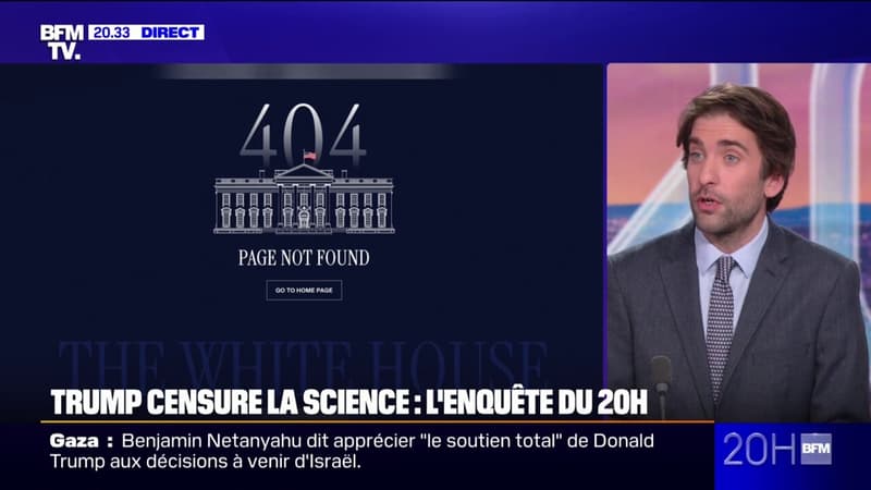 L'ENQUÊTE DU 20H - L'administration Trump aurait supprimé 8.000 pages web ayant trait à l'écologie