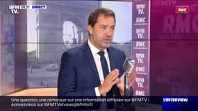 Christophe Castaner face à Philippe Corbé sur RMC et BFMTV