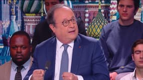 L'ex-président de la République François Hollande le 4 mars 2025 sur BFMTV.