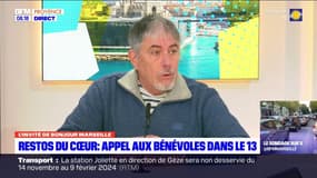 Bouches-du-Rhône: le président des Restos du Cœur lance un appel aux bénévoles pour la grande collecte nationale