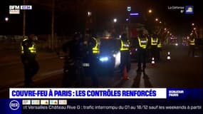 Paris: les contrôles renforcés pour le couvre-feu