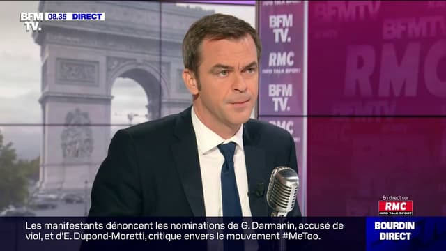 "Les Français ne doivent pas oublier les gestes barrières, que le virus circule": l'avertissement d'Olivier Véran sur RMC