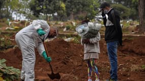 Cimetière près de Sao Paulo