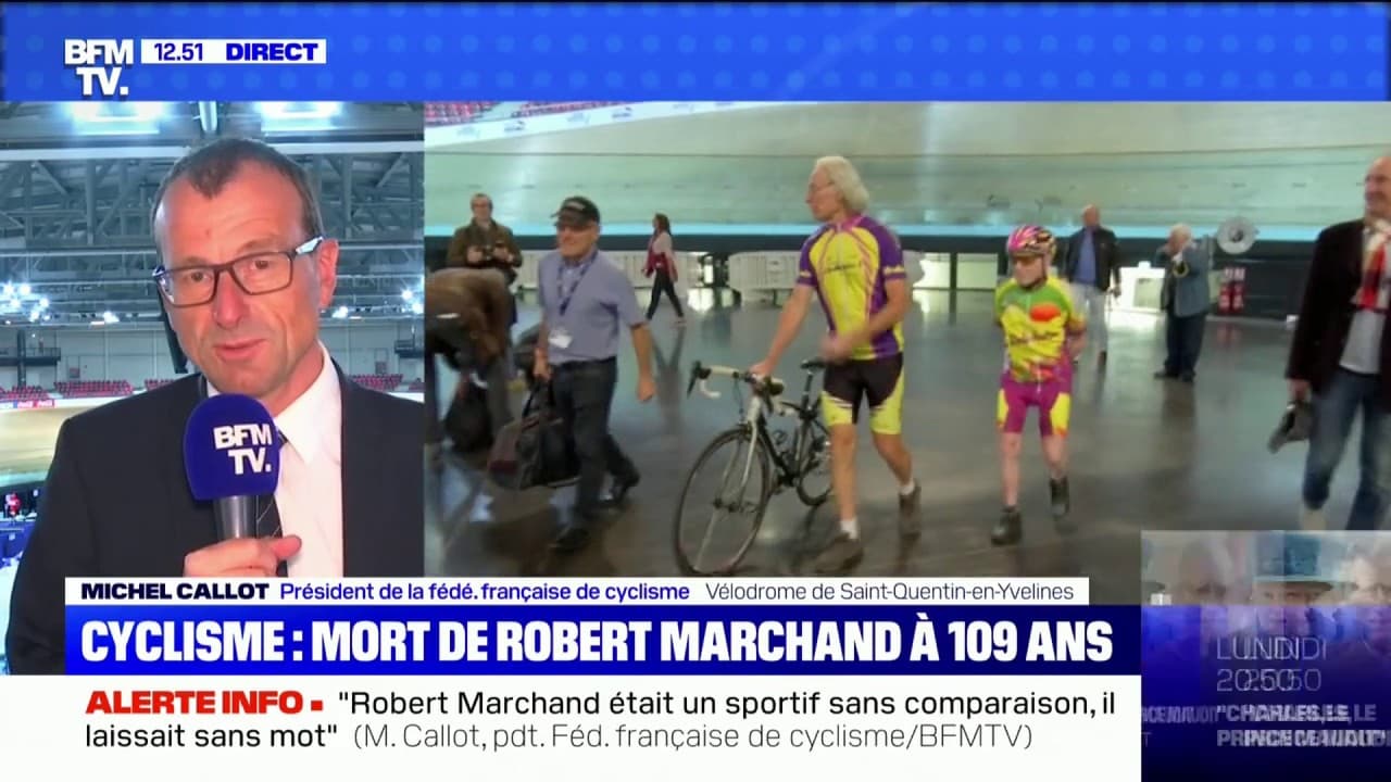 Mort de Robert Marchand "Il était un sportif sans comparaison