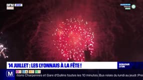 14 juillet: les Lyonnais contents de retrouver le feu d'artifice 
