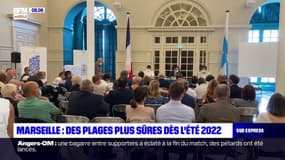 Marseille: la préfecture souhaite des plages plus sûres dès l'été 2022