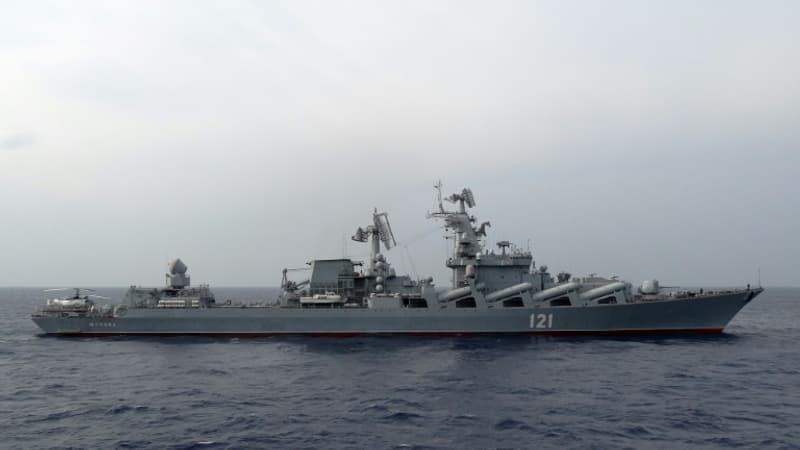 Guerre en Ukraine: le croiseur Moskva a été coulé grâce à l'aide du renseignement américain