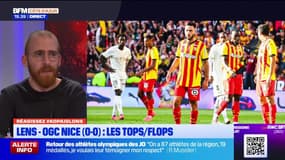 RC Lens-OGC Nice: les tops et les flops du match