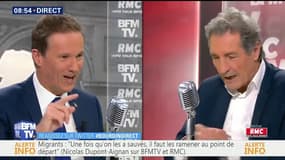 "Trump met des droits de douane sur 6 milliards d'euros d'importation en provenance de l'UE. L'UE répond sur 2,8 milliards de produits américains, donc moitié moins..."