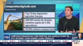 Pierre-Antoine Foreau (ComparateurAgricole.com) : ComparateurAgricole.com propose aux agriculteurs un site internet pour vendre leurs céréales - 21/02