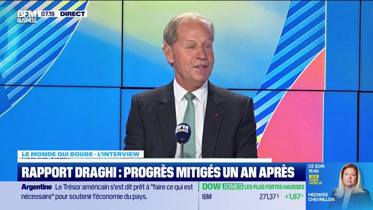Le monde qui bouge - L'Interview : Rapport Draghi, progrès mitigés un ...