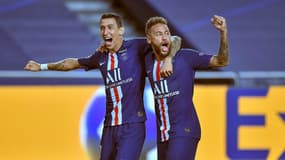 Angel Di Maria et Neymar (PSG)
