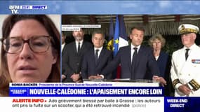 Sonia Backès (présidente de la province Sud de Nouvelle-Calédonie): "On n'est pas du tout dans une situation stabilisée, mais petit à petit l'État fait ce qu'il faut pour que ça revienne" 