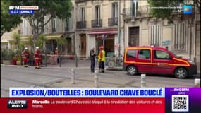 Deux bouteilles au contenu suspect lancées sur des commerces du boulevard Chave