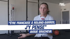Tennis : "Être Française à Roland-Garros, j'y pense" avoue Gracheva