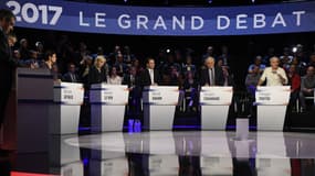 Débat à 11 candidats sur RMC-BFMTV