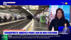 Ile-de-France: un appel à projets lancé par la région pour réduire les polluants dans les stations de métro et de RER