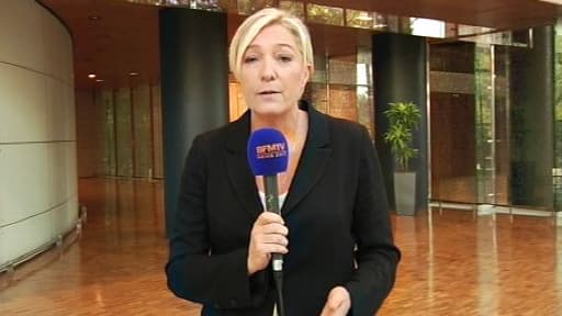 La présidente du Front national Marine Le Pen