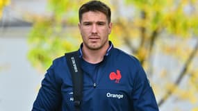 Bernard Le Roux à Marcoussis avec le XV de France, le 26 octobre 2021