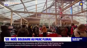 Paris: une vente de noël solidaire organisée au parc Floral