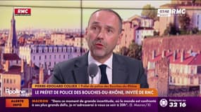 Lutte contre l'insécurité à Marseille: "Les gens ne croient pas aux chiffres, ils ont besoin de voir et de ressentir que notre action porte ses fruits", déclare Pierre-Edouard Colliex, préfet de police des Bouches-du-Rhône