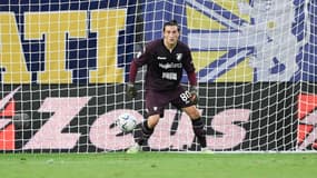 Le gardien de Frosinone Stefano Turati le 19 août 2023
