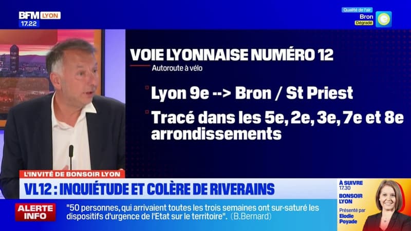 Voie lyonnaise n°12: inquiétude et colère des riverains, Bruno Bernard répond aux oppositions (1/1)