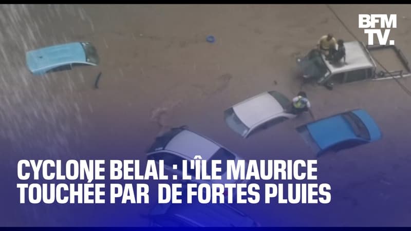 Cyclone Belal: L'île Maurice est touchée par de fortes pluies