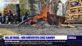 Sanofi: 400 salariés en grève depuis ce week-end à Val de Reuil