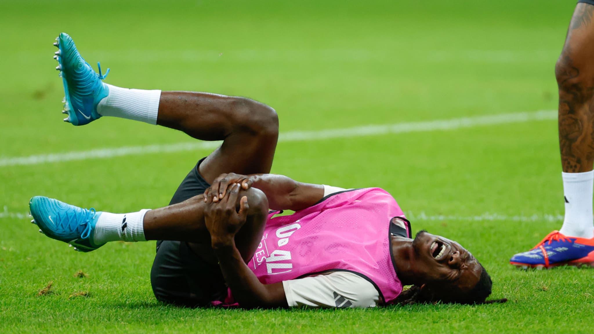 Eduardo Camavinga se tord de douleur pendant un entraînement du Real Madrid, le 13 août 2024