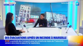Marseille : des évacuations après un incendie dans le 15e arrondissement
