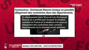 Masque, pass sanitaire... levez les restrictions ! - 16/09