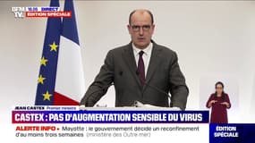 Jean Castex affirme que le nombre de Français contaminés par des variants "est passé de 3,3% à 14%" entre le 8 janvier et ce jeudi