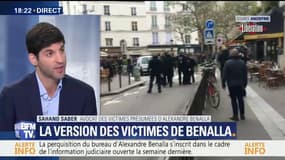 "Ils ont été touchés par une charge de CRS et ont jeté des projectiles", explique l'avocat des victimes présumées d'Alexandre Benalla