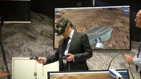 François Fillon s'est téléporté virtuellement sur Mars  