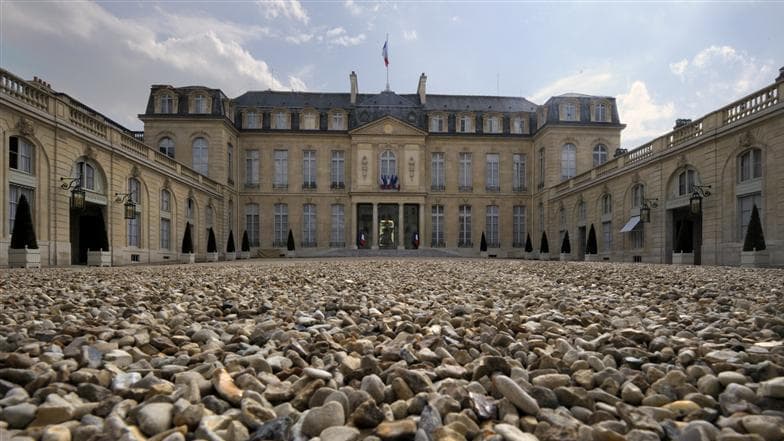 Le palais de l'Elysée.