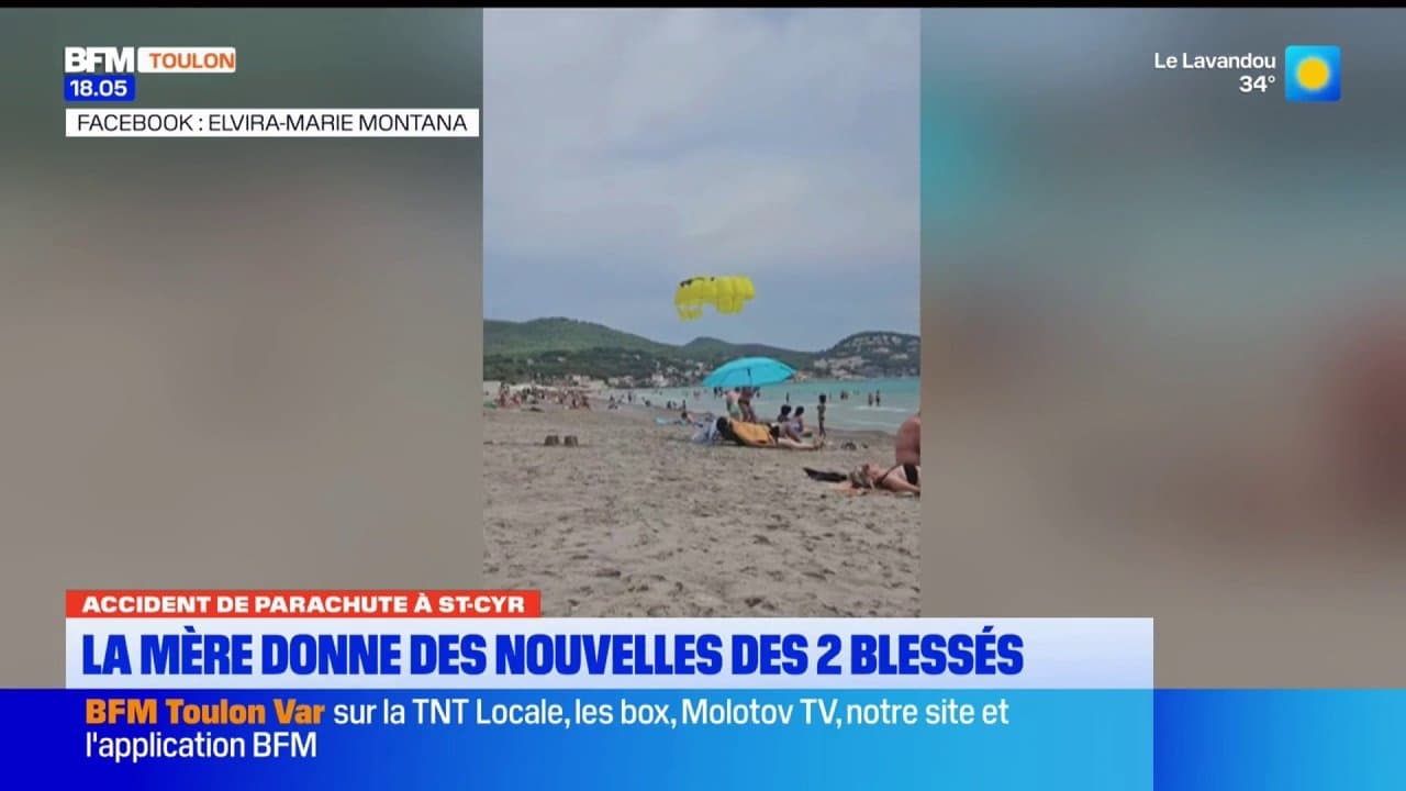 St-Cyr/Accident de parachute : la fille "se porte mieux", le père "souffre énormément" selon la mère